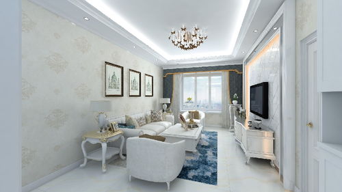 歐式輕奢，演繹雅致生活——亞林西首長家120平三居室裝修實景賞析